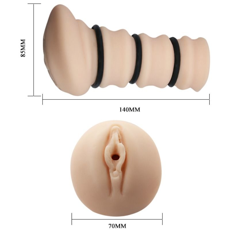 Crazy Bull-Masturbator cu Inele Vagin Model 2-Silicon 4 img 58601 950498bd7fbef814183f573db9d9271f 1