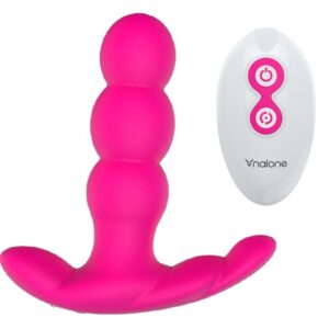 Nalone-Pearl Vibrator Anal cu Telecomandă, Negru-Silicon, 7 Trepte 14 Nalone-Pearl Vibrator Anal cu Telecomandă, Negru-Silicon, 7 Trepte - imagine 7