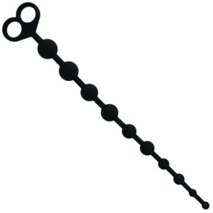 Intense Anal Toys-Jaiden Mărgele Anale Negre-Silicon 8 Intense Anal Toys-Jaiden Mărgele Anale Negre-Silicon - imagine 2