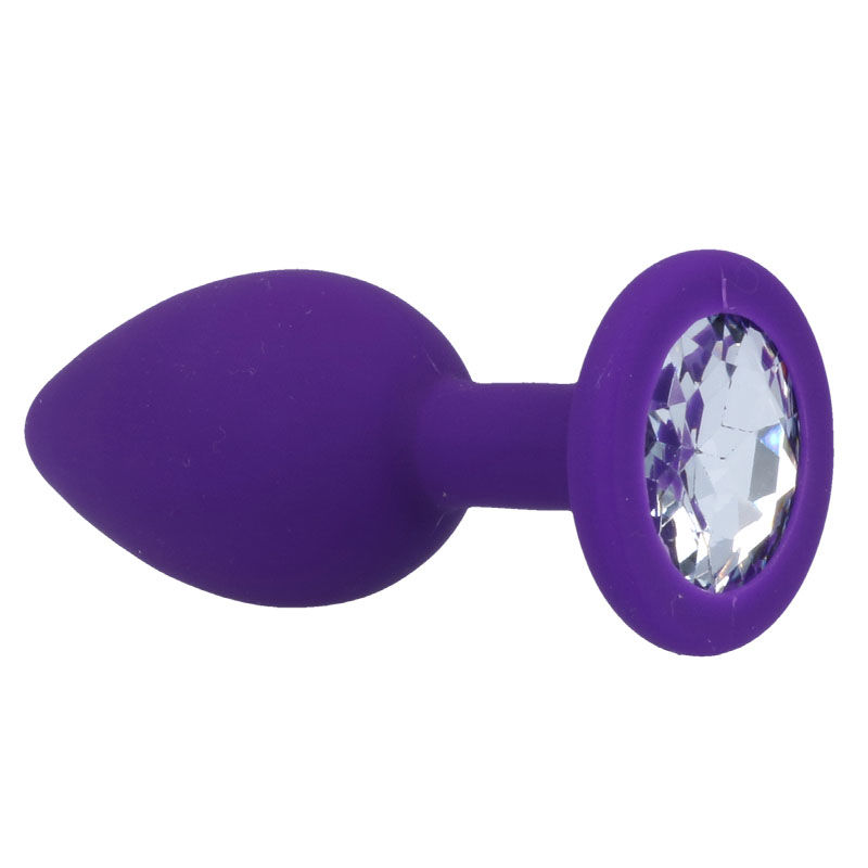 Intense Anal Toys-Shelki S Plug Anal Lilac-Silicon, Waterproof 3 img 59478 4a1f4656791c6b7b22dde99e382b7828 1