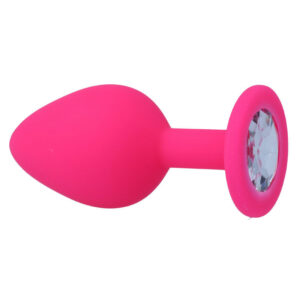 Intense Anal Toys-Shelki M Anal Plug Fuchsia-Silicon, Waterproof 10 Intense Anal Toys-Shelki M Anal Plug Fuchsia-Silicon, Waterproof - imagine 4