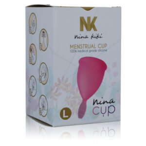 Nina Kikí-Cupa Menstruala Roz - Mărime L 15 Nina Kikí-Cupa Menstruala Roz - Mărime L - imagine 7