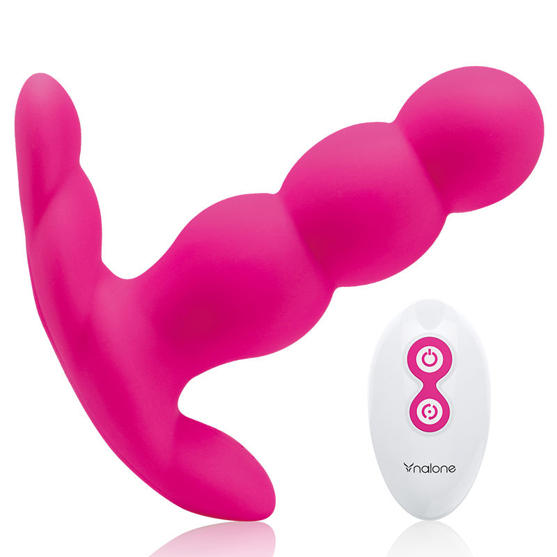 Nalone-Pearl Vibrator Anal cu Telecomandă, Negru-Silicon, 7 Trepte 5 img 60966 acefbc8e6266db641fcb0daada88cc9c 1