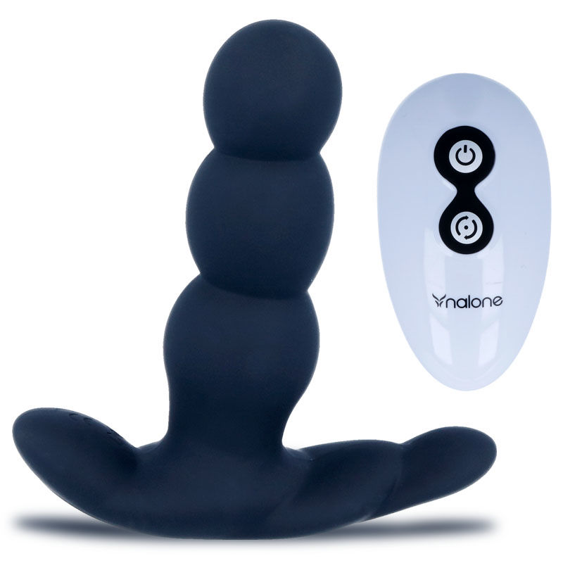 Nalone-Pearl Vibrator Anal cu Telecomandă, Negru-Silicon, 7 Trepte 1 img 61149 071f735cd6370d300d5fd4338b514602 1