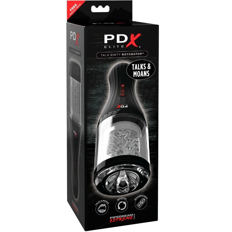 Pdx Elite-Rotobator cu Vorbe Seducătoare-TPR, Reincarcabil, USB 4 img 63072 c6ea82ff97e9bf5f090da91ead04a789 1