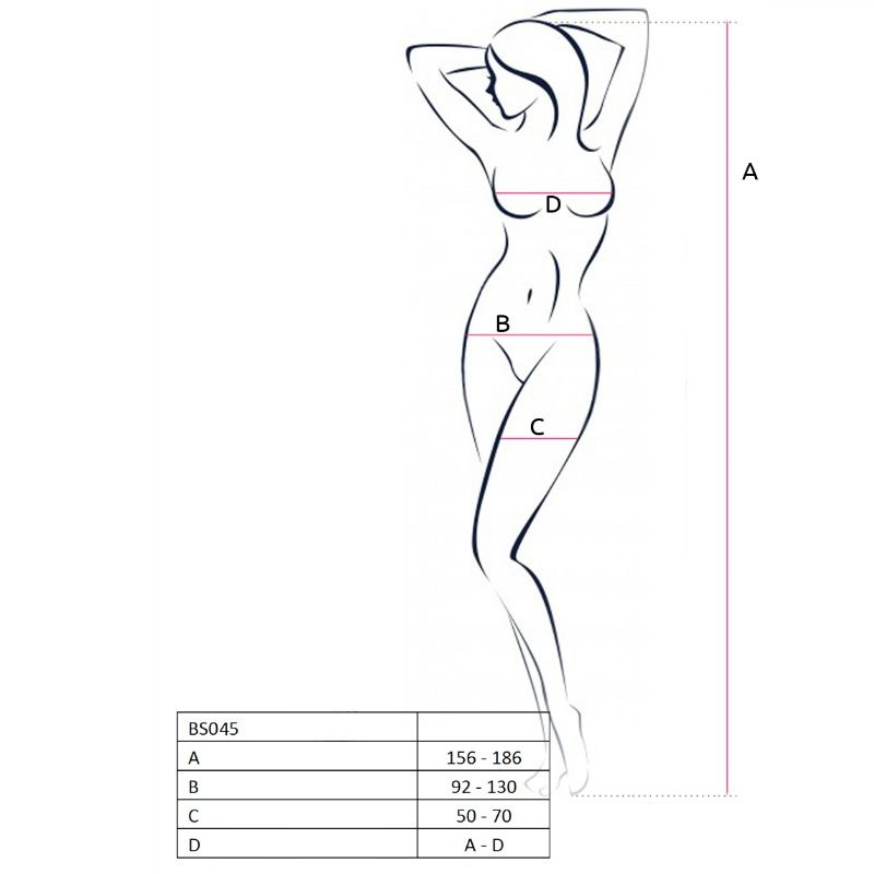Passion Woman-Woman BS045 Bodystocking Negru One Size 2 img 63585 8b6dfdd42d92322977ebbfe8aca133ba 1