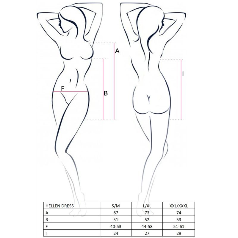 Passion-Woman Hellen Rochie si Tanga, Mărime L/XL 2 Passion-Woman Hellen Rochie si Tanga, Mărime L/XL · Lenjerie Sexy Femei (imaginea 2)
