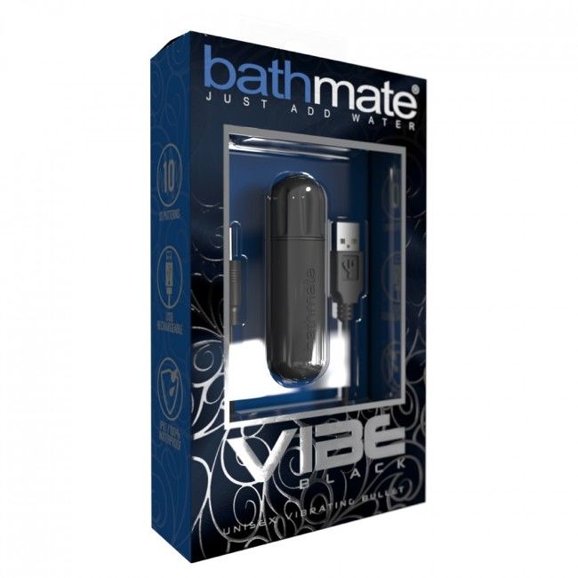 Bathmate-Vibe Black Glonț Vibrator-10 Trepte, Reincarcabil, USB 4 img 65216 6e18be5bec403989e0c28abacf860d5b 1