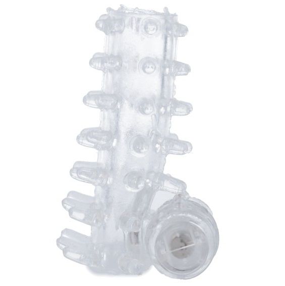 Casual Love-Manșon Vibrator cu Inel Transparent-TPR 4 img 65418 17e3cc9a2835731d8ac9787d6594a2b8 1