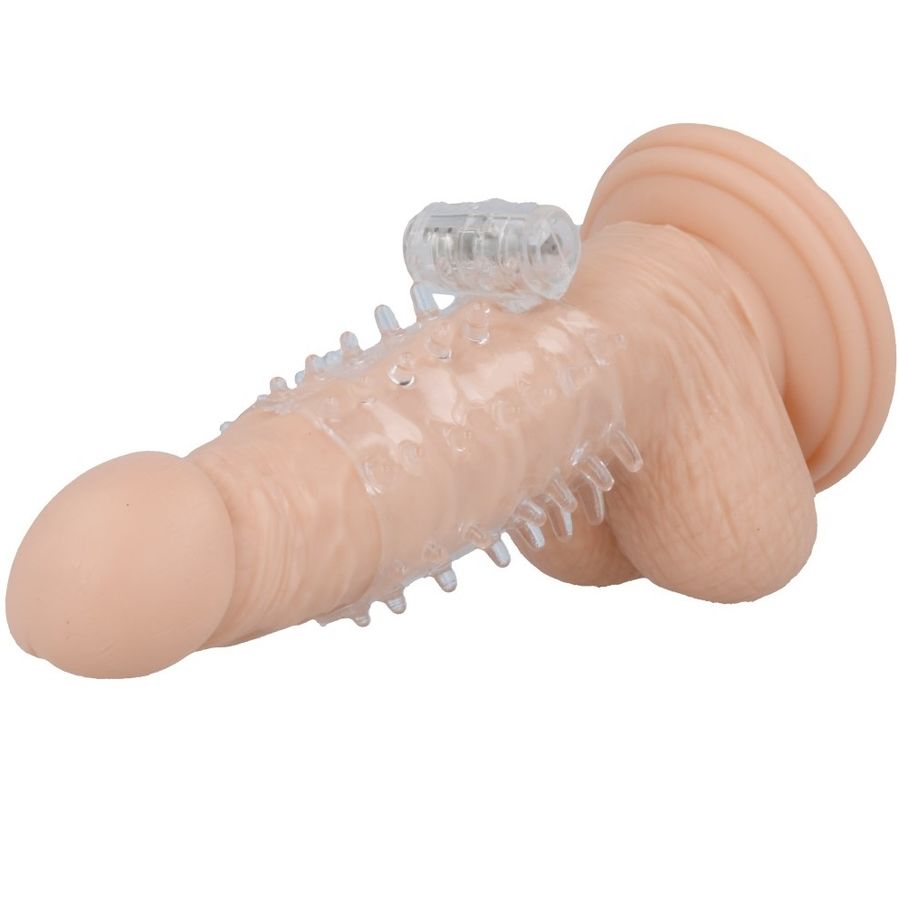 Casual Love-Manșon Vibrator cu Inel Transparent-TPR 2 img 65419 50b8d1463a4f9e50d9e6fc0f2fe8f688 1