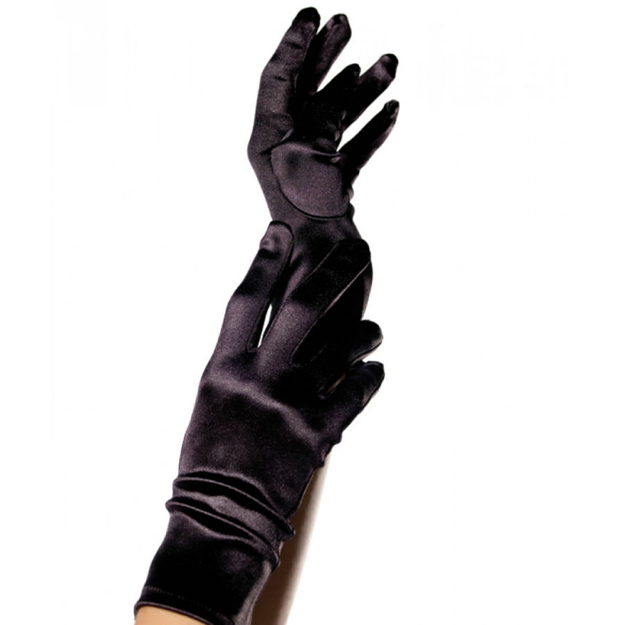 Leg Avenue Accessories-Mănuși din Satin Negre 1 img 66016 d97b5c09f57173c2d612392dffeabb73 1