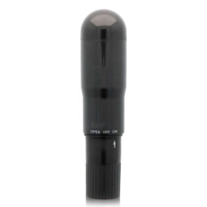 Glossy-Vibrator de Buzunar Negru-ABS, 3 Trepte, Waterproof - imagine 3