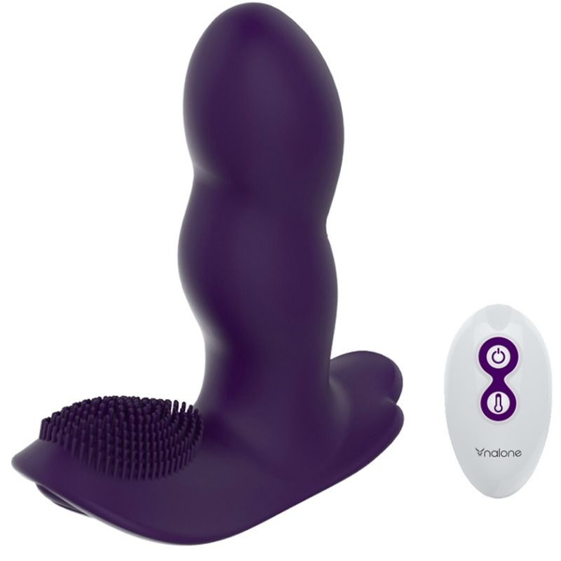 Nalone-Loli Vibrator cu Telecomandă - Mov-Silicon, 7 Trepte