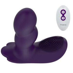 Nalone-Loli Vibrator cu Telecomandă - Mov-Silicon, 7 Trepte (imaginea 4)