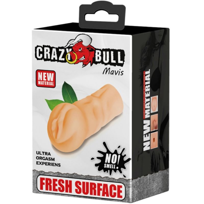 Crazy Bull-Mavis Masturbator Vagin 15.2 Cm-TPR, Waterproof 6 img 68379 8703e3ac01b01038c7c296ca2b3e2a84 1