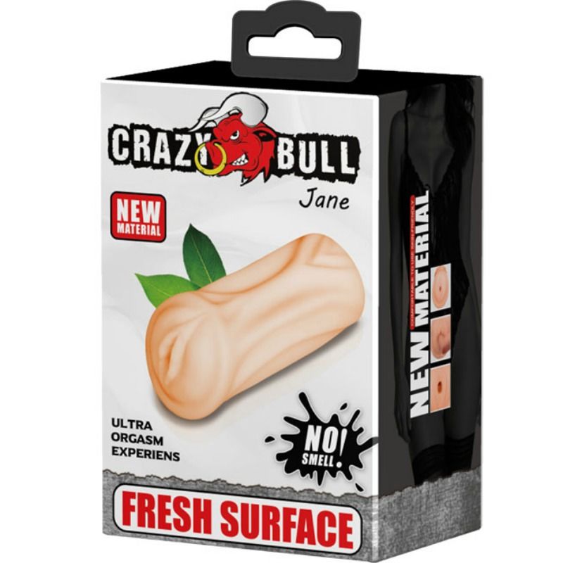 Crazy Bull-Jane Vagina Masturbator 13.5 cm-TPR, Waterproof 4 img 68398 af2d7ef3a2cef51d58f44536b8418322 1