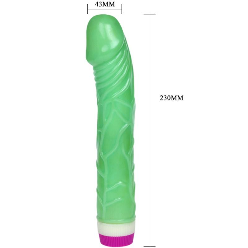 Baile Vibrators-Valuri de Plăcere Vibrator 23 Cm Verde-PVC 7 img 68484 a8567c42d719973bff50d1e4c32e74d0 1