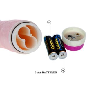 Baile-Adour Club Vibrator Realistic 22.5 Cm-TPR - imagine 4
