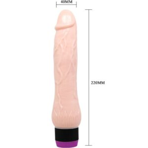 Baile-Adour Club Vibrator Realist Bază Largă 22 Cm-TPR - imagine 3