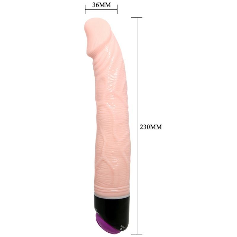 Baile-Adour Baile - Club Vibrator Realist 23 Cm Natural-TPR 3 img 68565 7eb357a22571791ef92aac8a59d6352e 1