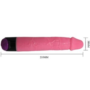 Baile-Vibrator Realist Colorat Roz 23 Cm-TPR 16 Baile-Vibrator Realist Colorat Roz 23 Cm-TPR - imagine 8