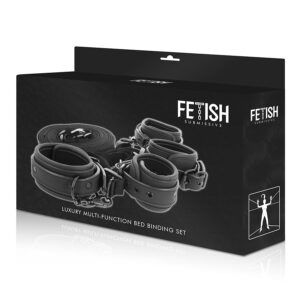 Fetish Submissive Bondage-Set de Cătușe și Curele cu Căptușeală 18 Fetish Submissive Bondage-Set de Cătușe și Curele cu Căptușeală - imagine 9