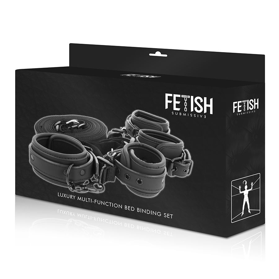 Fetish Submissive Bondage-Set de Cătușe și Curele cu Căptușeală 9 img 69084 3045a3184fd94be5bcc7637e7a67f43d 1