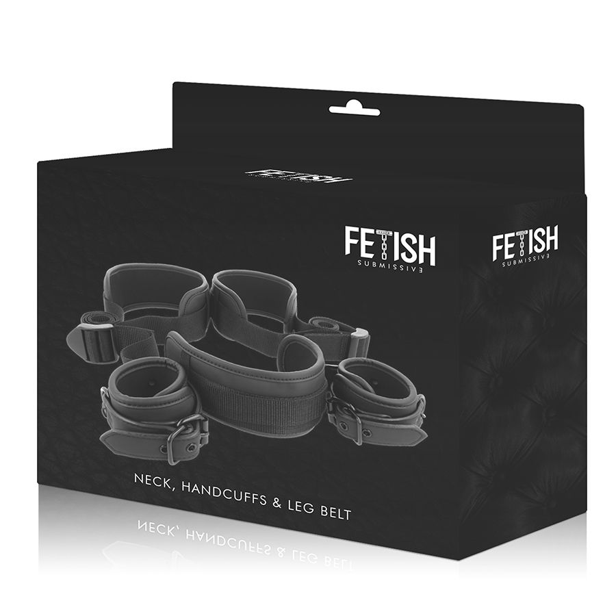 Fetish Submissive Bondage-Set Cătușe Poziția Picioare Deschise · Bondage & Catuse (imaginea 5)