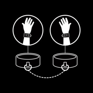 Fetish Submissive Bondage-Cătușe din Piele Vegană cu Căptușeală - imagine 8