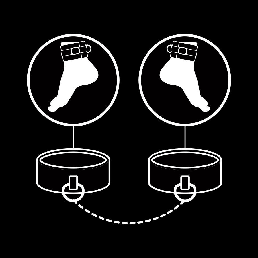 Fetish Submissive Bondage-Cătușe pentru Glezne din Piele Vegană 5 img 69268 a1cca7cd800f6b594ad852b2da913820 1