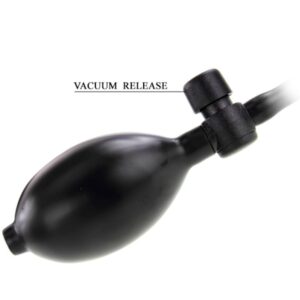 Baile-Dildo Inflabil Realist Vibrant-TPR, Telecomanda, Ventuza - imagine 6