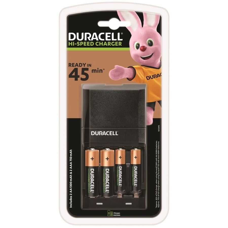 Duracell-Încărcător 45min. + 2xAA 1700mAh + 2xAAA 750mAh 1 img 69528 383e30d4bf04d4cc8ac291e642369cba 1