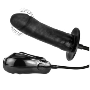 Baile Stimulating-Bigger Joy Dildo Gonflabil cu Vibrație 16 - imagine 3