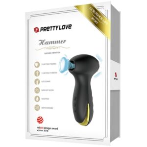 High Tech-Smart Hammer Vibrații si Sucțiune-Silicon, 7 Trepte - imagine 6