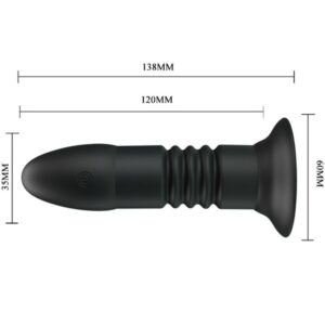 Remote Control-Plug Anal Magic Jinger Up & Down și Vibrație-3 - imagine 6