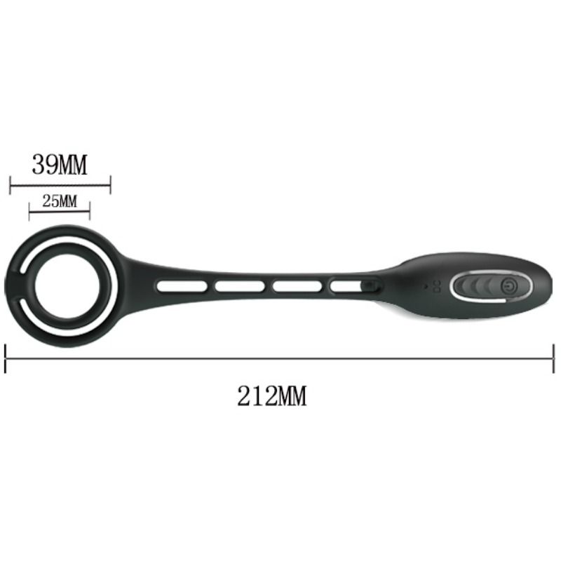 For Him-Inele Peniene cu Vibrator Prostatic-Silicon, 12 Trepte 9 img 69880 5ebf867d085211a86d1fdc5c3dec2c0e 1