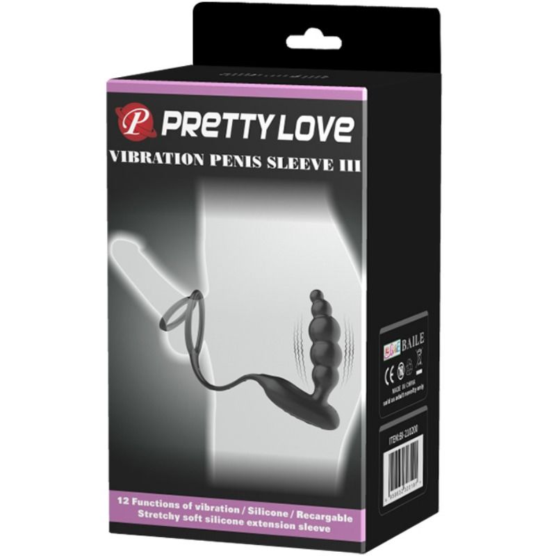 For Him-Inele Peniene cu Vibrator Prostatic-Silicon, 12 Trepte 10 img 69881 68374eb413e0f9be7805d5accf558207 1
