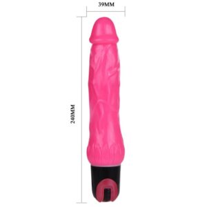 Baile-Vibrator Daaply Pleasure Multispeed Roz-TPR 12 Baile-Vibrator Daaply Pleasure Multispeed Roz-TPR - imagine 5