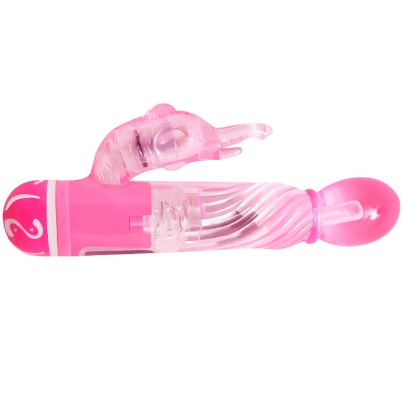 Baile Vibrators-Multispeed Vibrator cu Stimulator Roz-TPR, 10 4 img 70063 3326effe121677e3974ddf17fb22fa72 1