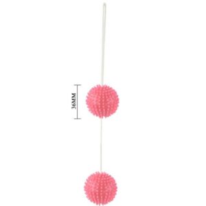 Baile Stimulating-Bile Texturate Roz 3.6 Cm pentru Tonifierea 11 Baile Stimulating-Bile Texturate Roz 3.6 Cm pentru Tonifierea - imagine 5