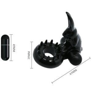 Baile For Him-Inelet Vibrant cu Rabbit pentru Stimulare 12 Baile For Him-Inelet Vibrant cu Rabbit pentru Stimulare - imagine 5