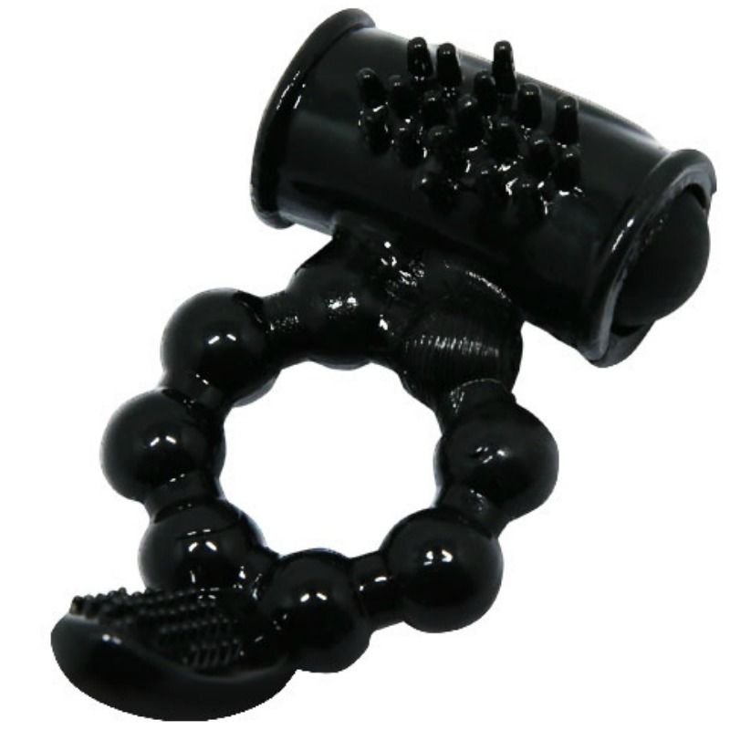 Baile For Him-Sweet Ring Ring cu Dublu Stimulator-Silicon 6 img 70757 b9af1e10950461ec222ac8fb5d03f9b3 1