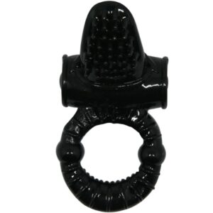 Baile For Him-Inel Vibrant Sweet Ring cu Iepuraș Texturat-Silicon 16 Baile For Him-Inel Vibrant Sweet Ring cu Iepuraș Texturat-Silicon - imagine 8