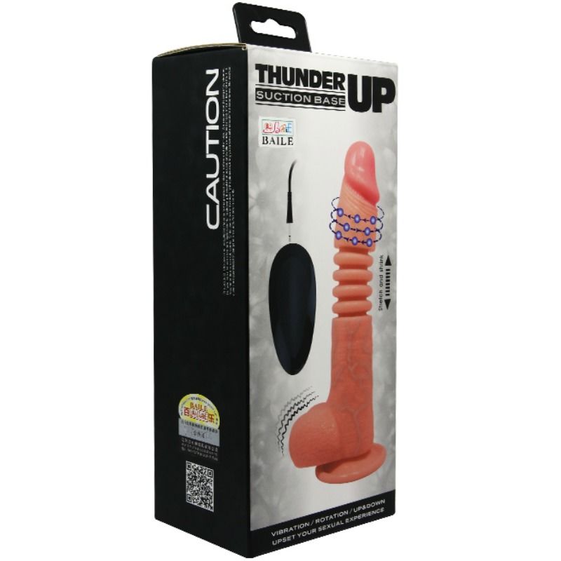 Baile-Thunder Up Vibrator Multifuncțional-TPR, Telecomanda 8 img 70793 10ddde8c3758025131bf625e502421a4 1