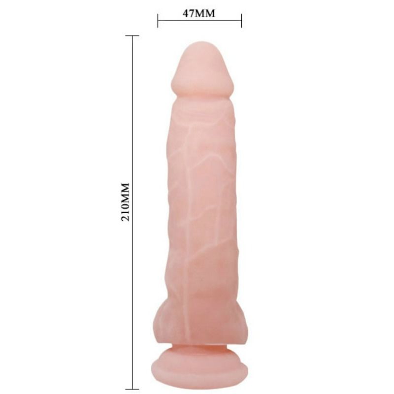 Baile Dildos-Dildo Super Realist Natural 21.5 Cm-TPR, Ventuza 4 img 70802 5c00b963e53524866ab43a4657aeb987 1
