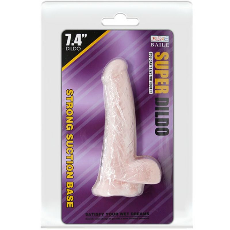 Baile Dildos-Super Realistic Natural Dildo 18.8 cm-TPR, Ventuza 5 img 70808 62b6ec6fd12c8a1617fd8fe5166f59b0 1