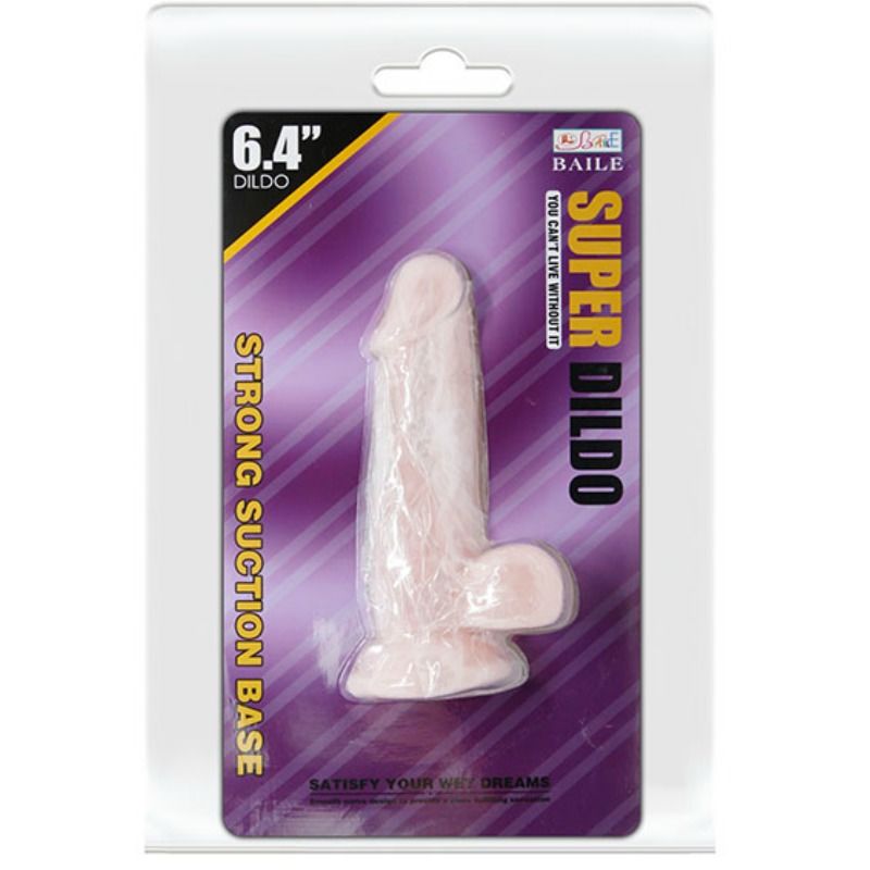 Baile Dildos-Dildo Natural Ultra Realist 16.5 Cm-TPR, Ventuza 5 img 70810 7cfcbdbe40b36ad573804fe20a137845 1