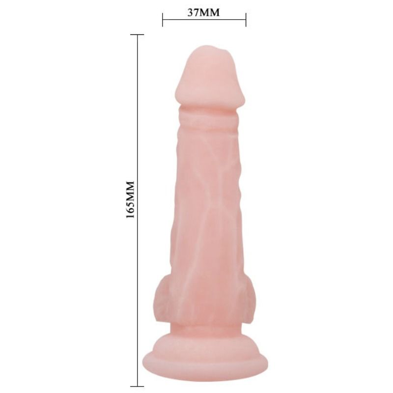Baile Dildos-Dildo Natural Ultra Realist 16.5 Cm-TPR, Ventuza 2 img 70811 02476c8733f284bbe94612dd9e51de42 1