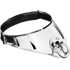 Metal Hard-Guler Restraint cu Inel si Lacăt 12.5 Cm - imagine 1