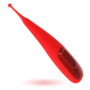 Hallo-Focus Vibrator Red-Silicon, 10 Trepte, Reincarcabil, USB 6 Hallo-Focus Vibrator Red-Silicon, 10 Trepte, Reincarcabil, USB - imagine 2